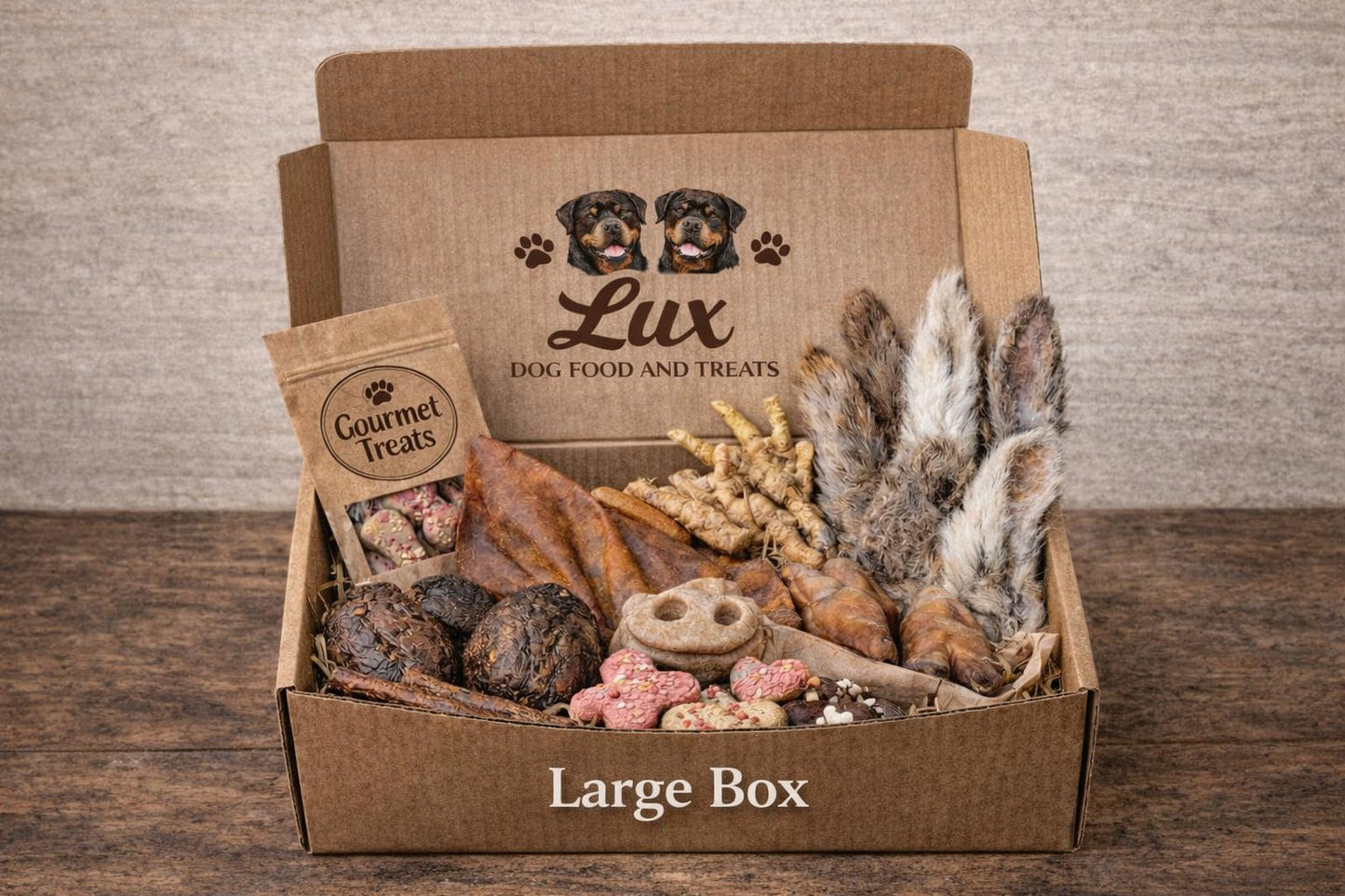 Large Dog Treat Box