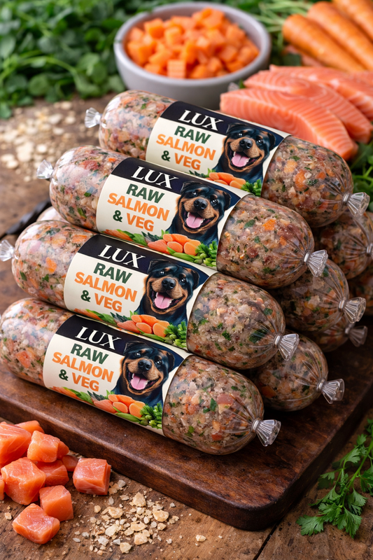 Beef & Chicken Raw Dog Food Chubb 454g
